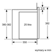 Mikrofala do zabudowy Home Connect BOSCH seria 6 czarna BEL554MB0 - 5