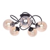 Lampa sufitowa kule czarna FLORO 5 - 1