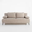 Sofa trzyosobowa beżowa DARWIN - 1