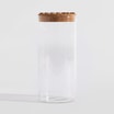 Pojemnik szklany z korkową pokrywką 1,5L - 1