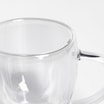 Zestaw 2 szklanek termicznych z podwójną ścianką 300 ml - 4