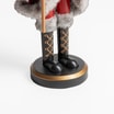 Figurka ŚWIĄTECZNY MIŚ czerwono-brązowy 28 cm - 5