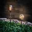Lampa outdoorowa solarna IP44 ciemnoszara 33 cm - 3