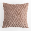 Poszewka dekoracyjna taupe BRAGA 45x45 cm - 1