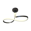 Lampa sufitowa LED czarna VISO - 2