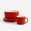 Kubek ceramiczny do zupy RED CHILLI 650 ml - 3