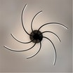 Lampa sufitowa LED DIOGO czarna - 3