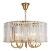 Lampa wisząca glamour złota PARIS 60 cm - 1