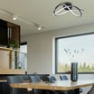 Lampa sufitowa LED PAUL czarna - 2