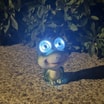 Ozdobna lampa solarna LED IP44 ŻABA - 2