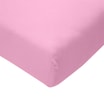 Prześcieradło JERSEY z gumką jasnoróżowe 70x140 cm - 1