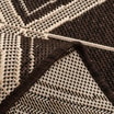 Dywanik geometryczny antracytowy JUTA 50x80 cm - 4