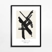 Obraz BLACK ABSTRACT II 50x70 cm - 1