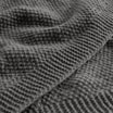 Koc ciemnoszary FANCY 130x170 cm - 5