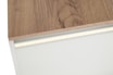 Witryna z oświetleniem BASIC PLUS BP/G60W/WL dąb craft złoty - 2