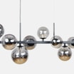 Lampa wisząca kule 10 czarna RUMBA - 2