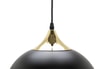 Lampa wisząca loftowa czarno-złota SARDA - 4