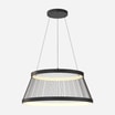 Lampa wisząca LED czarna BALU z pilotem - 3