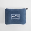 Koc podróżny 2w1, niebieski, TRAVEL BLANKET, 130x160 cm - 1