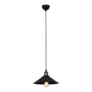 Lampa wisząca pojedyncza czarna MAYA - 3