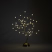 Drzewko świąteczne 48 LED 3AA złote 45 cm - 3