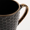 Kubek ceramiczny czarny BRESCA 360 ml - 4