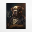 Obraz na płótnie BUSINESSDOG II 30x40 cm - 1