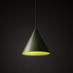Lampa wisząca zielona CONO PEAPOD - 2