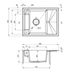 Zlewozmywak MAGNETIC ZRM G11A grafit metalik - 2