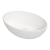 Umywalka ceramiczna nablatowa biała ALPINIA 45,5 cm - 1