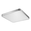 Plafon LED kwadratowy srebrny SIERRA 40 cm - 2