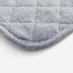 Rękawica kuchenna z podkładką JEANS COLLECTION szara - 3