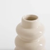 Wazon bałwanek beżowy 12 cm - 6