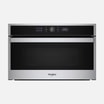 Kuchenka mikrofalowa do zabudowy srebrno-czarna WHIRLPOOL WMD44MX - 1