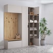Szafa płytka z lustrem wewnętrznym MAX MODERN II - 3