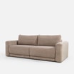 Sofa rozkładana sztruksowa beżowa URBAN - 2