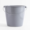 Wiadro z uchwytem szare ERIK 10 l - 1