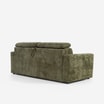 Sofa rozkładana 2,5-osobowa ciemnozielona BELVITO - 5