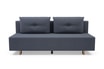 Sofa rozkładana 3-osobowa szara OTTA BIS - 1