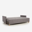 Sofa rozkładana szara ALBERTA - 4