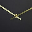 Zegar wiszący czarno-złoty 40 cm - 2