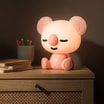 Lampka nocna LED różowa KOALA - 2