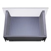 Szuflada INSIDE SYSTEM mini box niski 40 ap antracyt - 1
