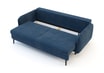 Sofa granatowa VAMOS nóżki czarne - 5