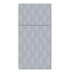 Kieszonka etui na sztućce srebrna INSPIRATION TEXTURE 16 szt. - 1