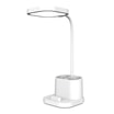Lampa biurkowa z miejscem na długopisy LED USB PDL008 - 1
