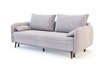 Sofa szaroróżowa VAMOS nóżki orzech - 2