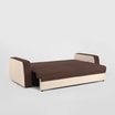 Sofa rozkładana brązowo-beżowa NESSI - 2