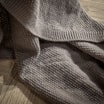 Koc ciemnoszary FANCY 130x170 cm - 3