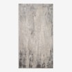 Dywan przecierany szary BRONTE 80x150 cm - 1